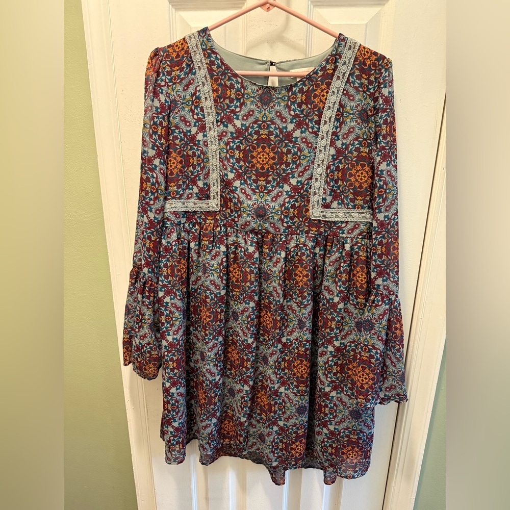 Xhilaration Multicolor Floral Dress